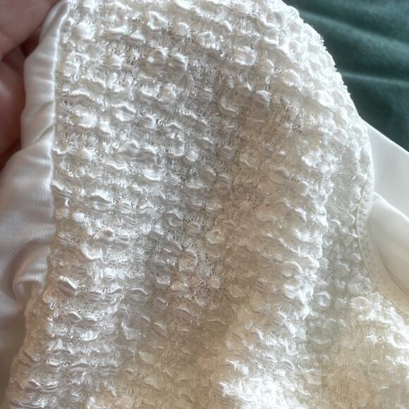 Vintage Vanity Fair size Large made in usa Cream nigth gown - Picture 10 of 11